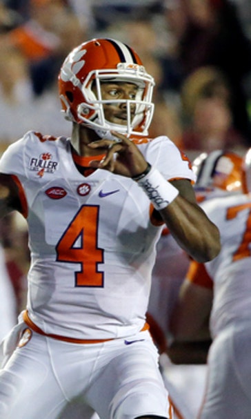 Watson and No. 3 Clemson take of care business at BC, 56-10